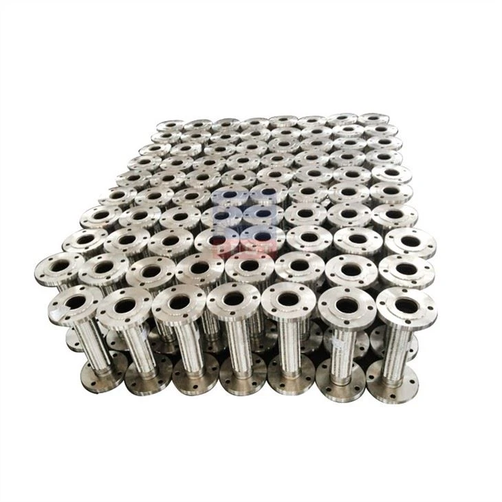 Connectors Flange Type Flexible Metal Stainless Steel Braided Hose